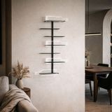 Rack And Cork - Metal Şarap Rafı, Meşrubat Rafı, Şarap Rafı, Şişe Rafı - Siyah