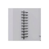 RackAndCork Rack And Cork - Metal Şarap Rafı | 10'lu Şişe Rafı | Modern Şişe Saklama Ünitesi