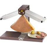 Raclette Izgara 1-6 Kişilik – Louis Tellier Brézière® Signature Original – Dayanıklı ve Temizlemesi Kolay – Geleneksel Raclette Deneyimi Için Yüksekliği Ayarlanabilir Isıtma Rayları - Siyah