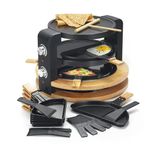 Raclette Makinesi 8/10 Kişilik 1500 W + Izgara + Krep Makinesi - Kcwood.8.super