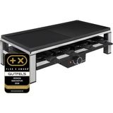 Raclette Raclette Grill 4020-2000 W 8 Kişilik Masa Izgarası - Siyah