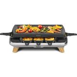Raclette Tefal Gourmet 8 Coupelles Profondes 3 ve 1 1350 W Gris - Siyah