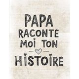 Raconte Moi Ton Histoire Papa: Un cadeau unique pour recueillir les souvenirs précieux de votre Papa. Parfait pour la fête des pères, un anniversaire ou Noël !