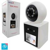 Radex RX-11AI Smart Akıllı Güvenlik Kamerası 2 Kameralı 3+3mp Wi-Fi Ptz Ekranlı - Beyaz