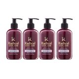 Radical Color New 25 Cheryred Vişne Kızılı Amonyaksız Su Bazlı 4x250 ml Saç Boyası