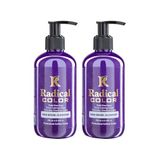 Radical Color New 25/Blueberry Amonyaksız Su Bazlı Saç Boyası 250 Ml 2 Adet Yaban Mersini