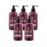 Radical Color New 25/Cheryred Amonyaksız Su Bazlı Saç Boyası 250 Ml 5 Adet Vişne Kızılı