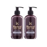 Radical Color New 25/Deepred Amonyaksız Su Bazlı Saç Boyası 250 Ml 2 Adet Koyu Kızıl