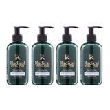 Radical Color New 25/Emerald Amonyaksız Su Bazlı Saç Boyası 250 Ml 4 Adet Zümrüt Yeşili