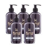 Radical Color New 25/Grey Amonyaksız Su Bazlı Saç Boyası 250 Ml 5 Adet Gri