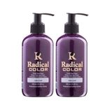 Radical Color NEW 25/Lilac Amonyaksız Su Bazlı Saç Boyası 250 ML 2 Adet Lila