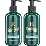 Radical Color New 25/limegreen Amonyaksız Su Bazlı Saç Boyası 250 ml 2 Adet Limon Yeşili - Renk Kodu