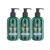 Radical Color New 25/Limegreen Amonyaksız Su Bazlı Saç Boyası 250 Ml 3 Adet Limon Yeşili