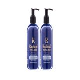 Radical Color New 25/Midnightblue Amonyaksız Su Bazlı Saç Boyası 250 Ml 2 Adet Gece Mavisi