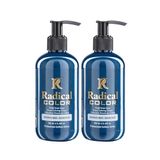 Radical Color New 25/Oceanblue Amonyaksız Su Bazlı Saç Boyası 250 Ml 2 Adet Okyanus Mavi
