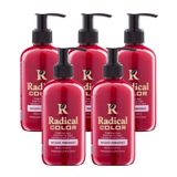 Radical Color New 25/Pomegranate Amonyaksız Su Bazlı Saç Boyası 250 Ml 5 Adet Nar Çiçeği