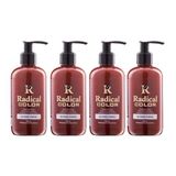 Radical Color New 25/Pumpkin Amonyaksız Su Bazlı Saç Boyası 250 Ml 4 Adet Bal Kabağı