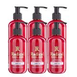 Radical Color New 25/Red Amonyaksız Su Bazlı Saç Boyası 250 Ml 6 Adet Kırmızı