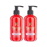 Radical Color New 25/Salmon Amonyaksız Su Bazlı Saç Boyası 250 Ml 2 Adet Somon