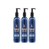 Radical Color New 25/Turquoise Amonyaksız Su Bazlı Saç Boyası 250 Ml 3 Adet Turkuaz