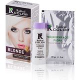 Radical Color Radical Yoğun Renk Açıcı Pudra Set 30 gr Altın Renkli Saç Bakımı ile Etkili Koruma