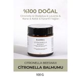 Radika Aromaterapi Doğal & Koruyucu Balmumu Mum | Citronella Serisi | 100 gr