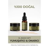 Radika Aromaterapi El Bakım Seti / El Kremi / Tırnak Eti Temizleyici / El Ovması-peeling