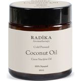 Radika Aromatherapy Hindistan Cevizi Yağı Organik Soğuk Sıkım Taşıyıcı Saç ve Vücut Bakım Yağ 100 gr - Beyaz - Standart