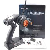 Radiolink RC4GS V2 2.4ghz Uzaktan Kumanda Radio Kontrol & R6FG Alıcı ( 400 Metre Kontrol Mesafesi ) - Siyah