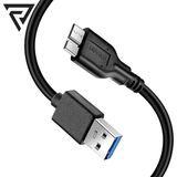 Radion CA-4637 1 Metre USB 3.0 Taşınabilir Harddisk Bağlantı Kablosu - Siyah