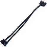 RADION CA-6564 Sata Power To Fan Çevirici 2 Port Y Pin Pwm Çoklayıcı Splitter Fan Kablosu