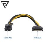 RADION Radion CA-4619 Sata - 8 Pin Ekran Kartı Güç Kablosu