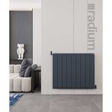 Radium Alüminyum Radyatör 600X500 mm Nilüfer Antrasit
