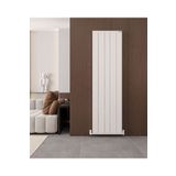 Radium Nilüfer Alüminyum Dikey Radyatör 800x500 mm Kumlu Beyaz