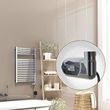 Radiva Barbados Elektrikli Havlupan 500x800 Krom (thesis Termostat) 300w Renksiz