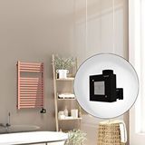Radiva Barbados Elektrikli Havlupan 500x800 Rose Gold Parlak (ktx1 Termostat) 300w Altın