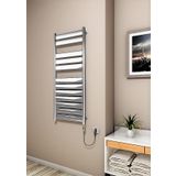 Radiva Bora Bora 300 W 500x1200 cm Krom On Off Düğmeli Elektrikli Havlupan