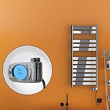 Radiva Bora Bora Elektrikli Havlupan 300 Watt 500x1200 Krom (musa Termostat) Renksiz