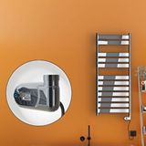 Radiva Bora Bora Elektrikli Havlupan 300 Watt 500x1200 Krom (thesis Termostat) Renksiz