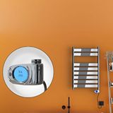 Radiva Bora Bora Elektrikli Havlupan 300 Watt 500x800 Krom (musa Termostat) Renksiz