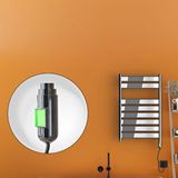 Radiva Bora Bora Elektrikli Havlupan 300 Watt 500x800 Krom (on/off Düğmeli) Renksiz