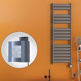 Radiva Bora Bora Elektrikli Havlupan 500x1600 Antrasit Ktx4 1000 Watt Spiral Kablolu