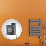 Radiva Bora Bora Elektrikli Havlupan 500x800 Antrasit Ktx1 300 Watt Spiral Kablolu