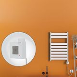 Radiva Bora Bora Elektrikli Havlupan 500x800 Beyaz Ktx1 300 Watt Spiral Kablolu