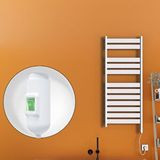 Radiva Bora Bora Elektrikli Havlupan 600 Watt 500x1200 Beyaz (on/off Düğmeli)