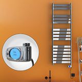 Radiva Bora Bora Elektrikli Havlupan 600 Watt 500x1600 Krom (musa Termostat) Renksiz