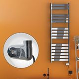 Radiva Bora Bora Elektrikli Havlupan 600 Watt 500x1600 Krom (thesis Termostat) Renksiz