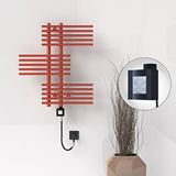 Radiva Fiji Elektrikli Havlupan 650x740 Rose Gold (ktx4 Termostat) 200w Spiral Kablolu Altın