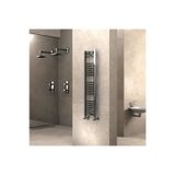 Radiva Haiti 300x1200 Düz Krom Havlupan