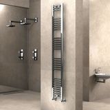 Radiva Haiti 300x1800 mm Düz Krom Havlupan